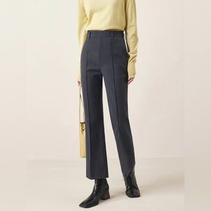 dark gray straight leg pant from Commense